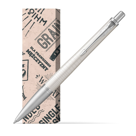 Długopis Parker Urban Premium Metaliczny Perłowy CT w obwolucie Męski świat