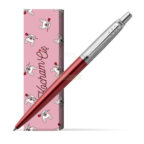 Długopis Parker Jotter Czerwony Kensington CT w obwolucie Sweet Rose