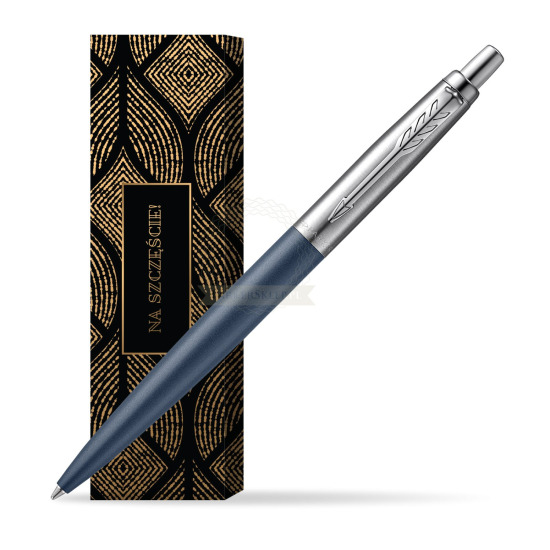 Długopis Parker JOTTER XL PRIMROSE MATTE BLUE w obwolucie Szczęśliwy traf