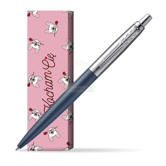 Długopis Parker JOTTER XL PRIMROSE MATTE BLUE w obwolucie Sweet Rose