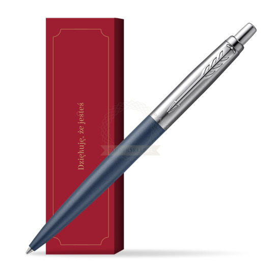 Długopis Parker JOTTER XL PRIMROSE MATTE BLUE w obwolucie Dziękuję, że jesteś