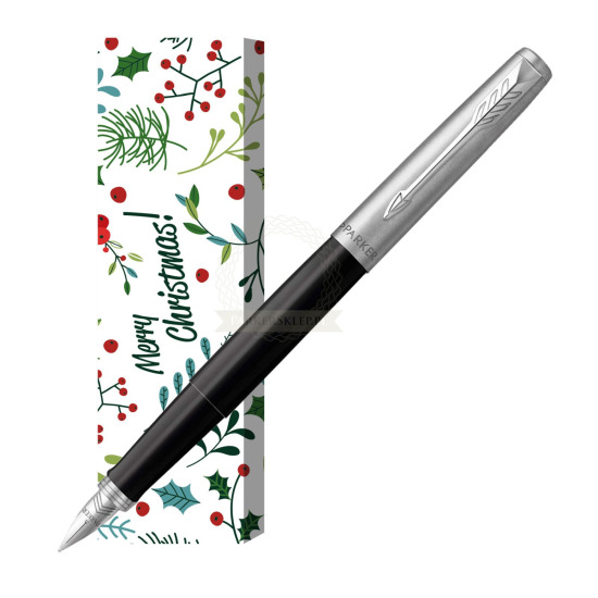 Pióro Wieczne Parker Jotter Originals Czarny w obwolucie Merry Mistletoe