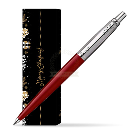 Długopis Parker Jotter Original Czerwony w obwolucie Golden Tree