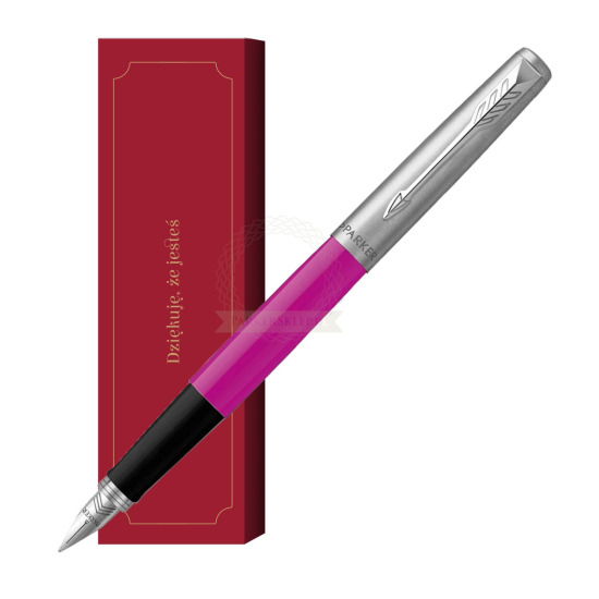 Pióro Wieczne Parker Jotter Originals Magenta w obwolucie Dziękuję, że jesteś