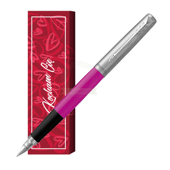 Pióro Wieczne Parker Jotter Originals Magenta w obwolucie Kocham Cię