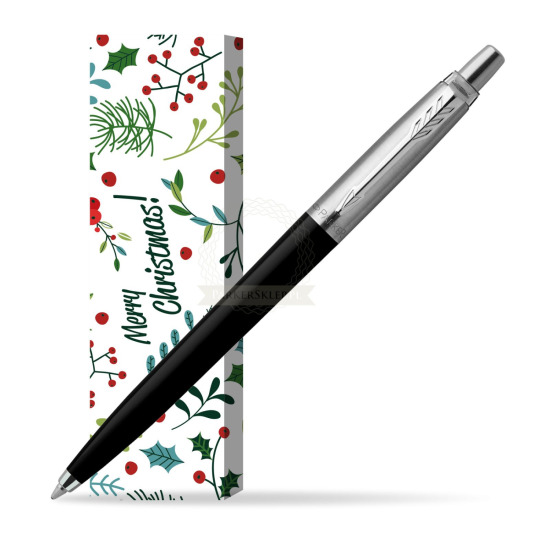 Długopis Parker Jotter Originals Czarny w obwolucie Merry Mistletoe