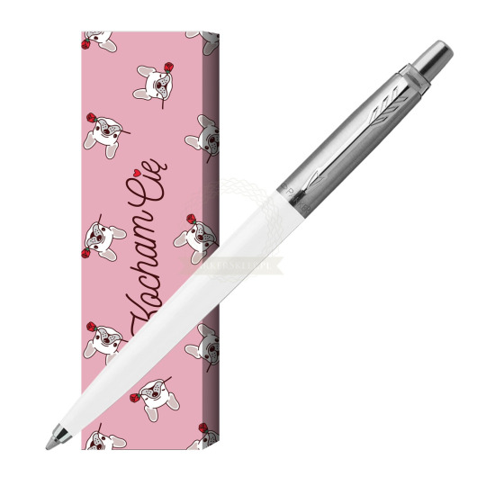 Długopis Parker Jotter Originals Biały w obwolucie Sweet Rose