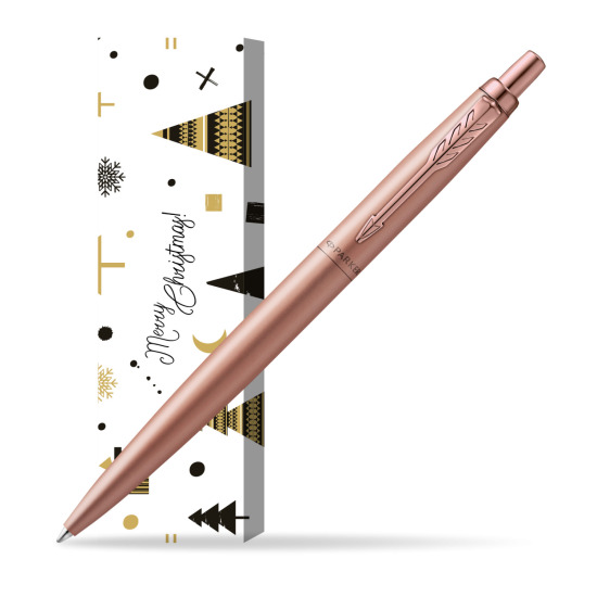 Długopis Parker Jotter XL Monochrome Pink Gold - Edycja Specjalna w obwolucie Snow Gift