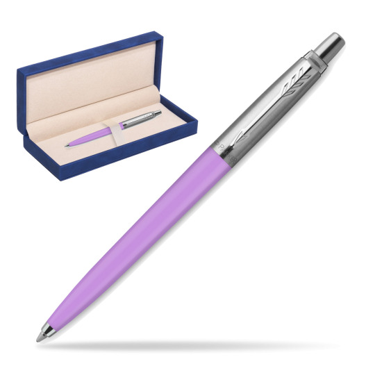 Długopis Parker Jotter Originals Pastel Purple - Edycja Specjalna w granatowym pudełku zamszowym