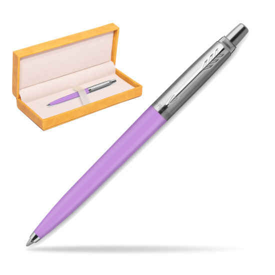 Długopis Parker Jotter Originals Pastel Purple - Edycja Specjalna w żółtym pudełku zamszowym