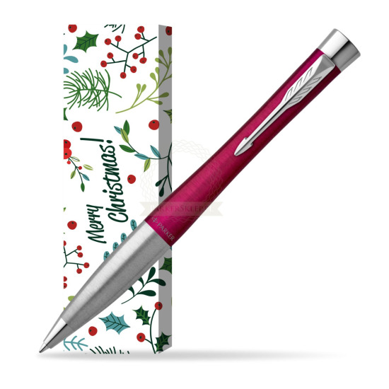 Długopis Parker Urban Twist Magenta CT w obwolucie Merry Mistletoe