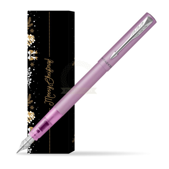 Pióro wieczne Parker Vector XL Lilac w obwolucie Golden Tree