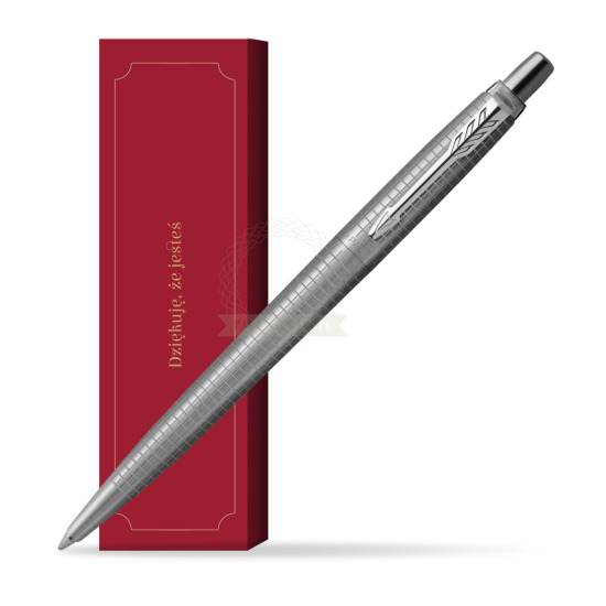 Długopis Jotter Premium 70TH ANNIVERSARY STAL CT w obwolucie Dziękuję, że jesteś