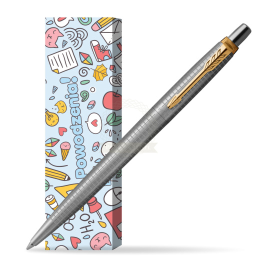 Długopis Jotter Premium 70TH ANNIVERSARY STAL GT w obwolucie Powodzenia