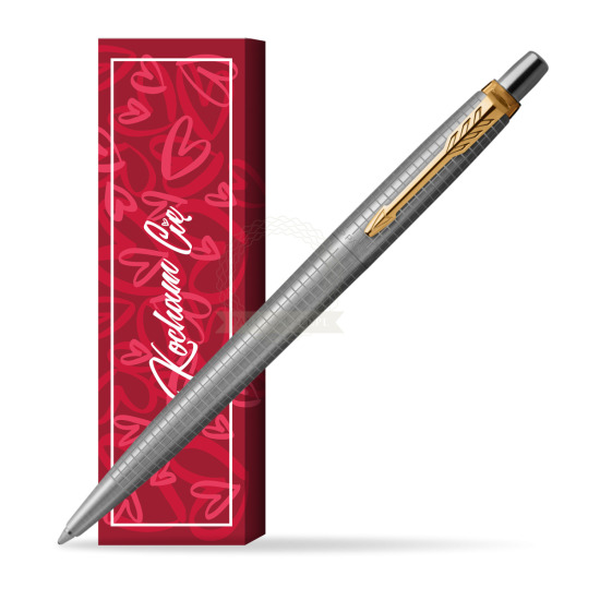 Długopis Jotter Premium 70TH ANNIVERSARY STAL GT w obwolucie Kocham Cię