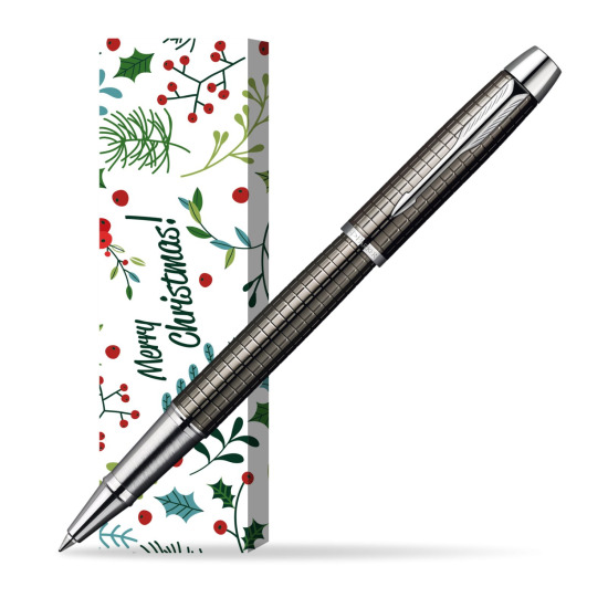 Pióro kulkowe Parker IM PREMIUM Gun Metal CT w obwolucie Merry Mistletoe